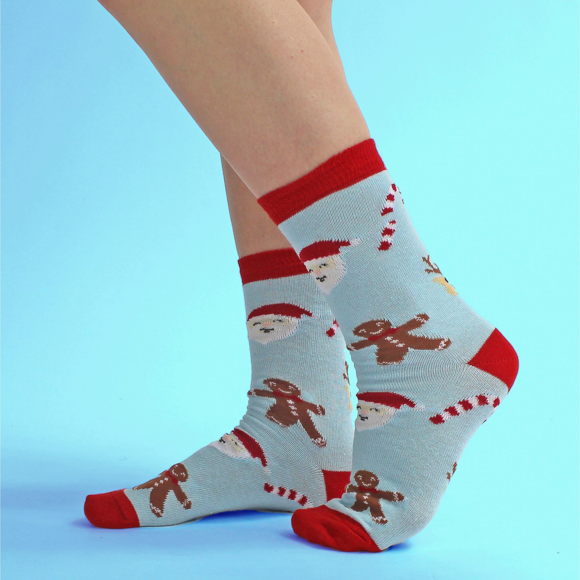 Novelty Kids Christmas Socks | Sock Snob | Cotton Funny Pattern Xmas Gift Socks - Picture 4 of 16