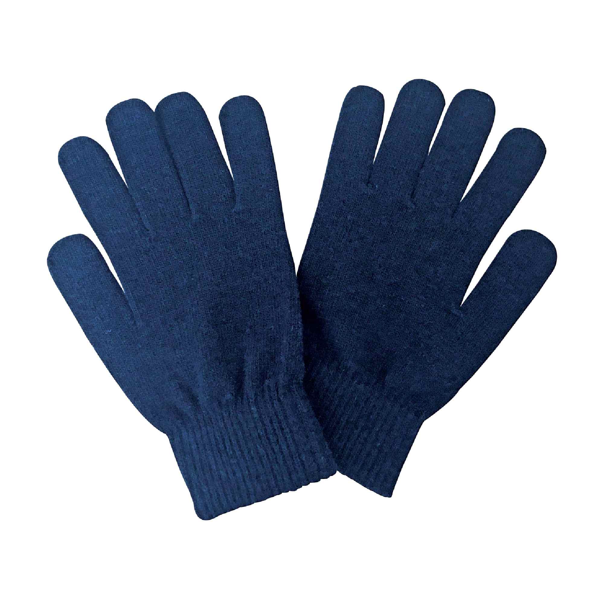 Mens Thin Knitted Winter Magic Thermal Wool Gloves - Picture 10 of 13