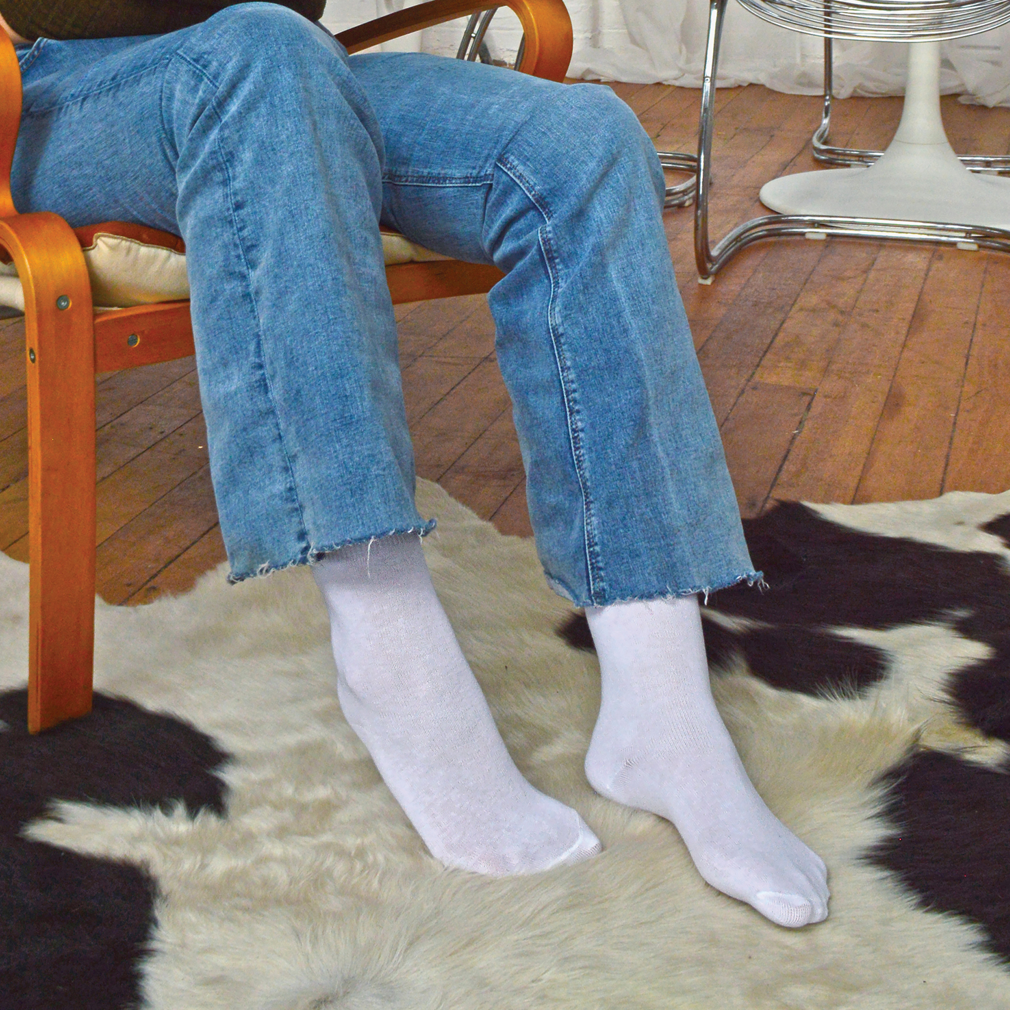 Ladies Plain Cotton Socks by Sock Snob - 24 Pairs Multipack Socks