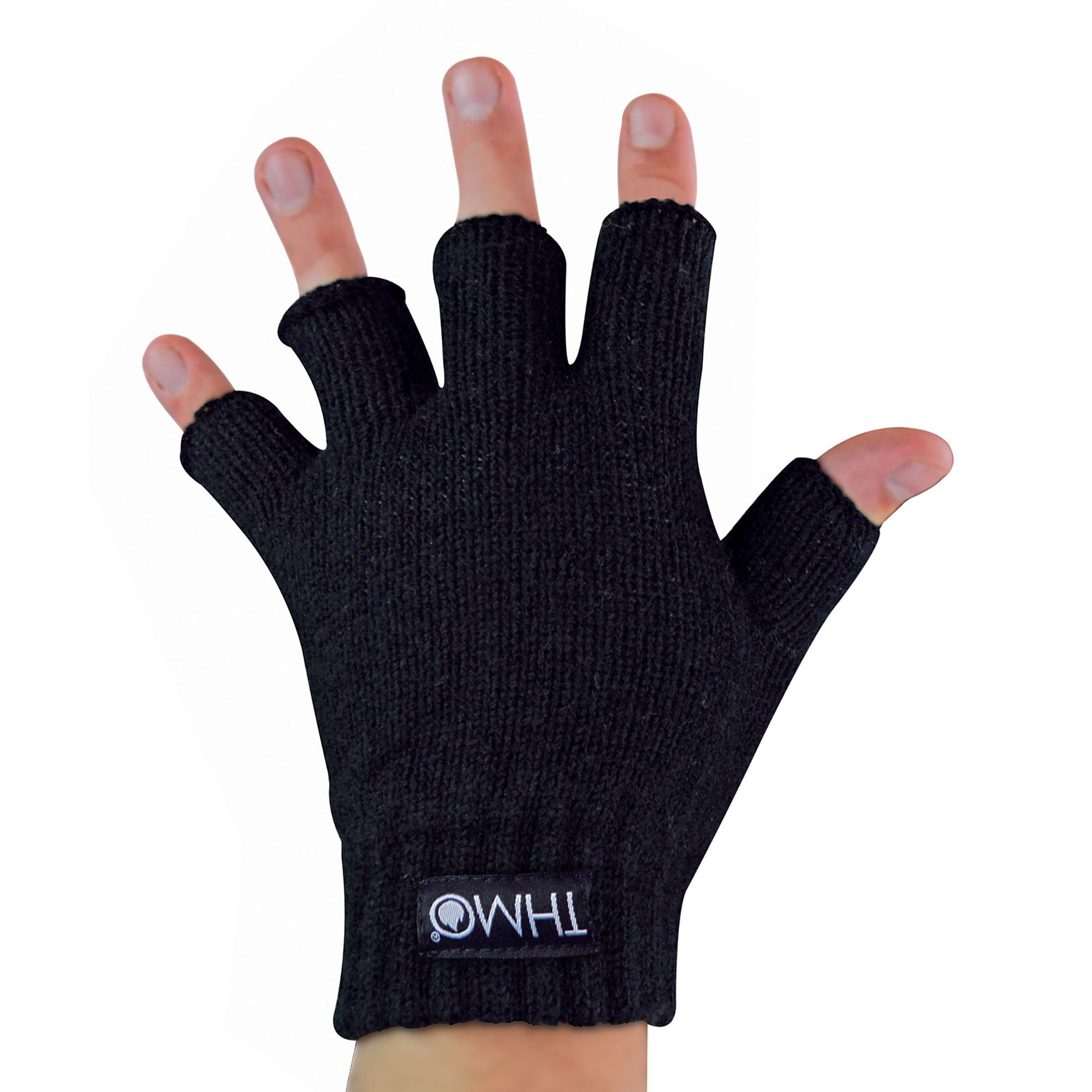 Gloves Fingerless Kids | Thermal Thinsulate Gloves for Winter | THMO - Picture 4 of 6
