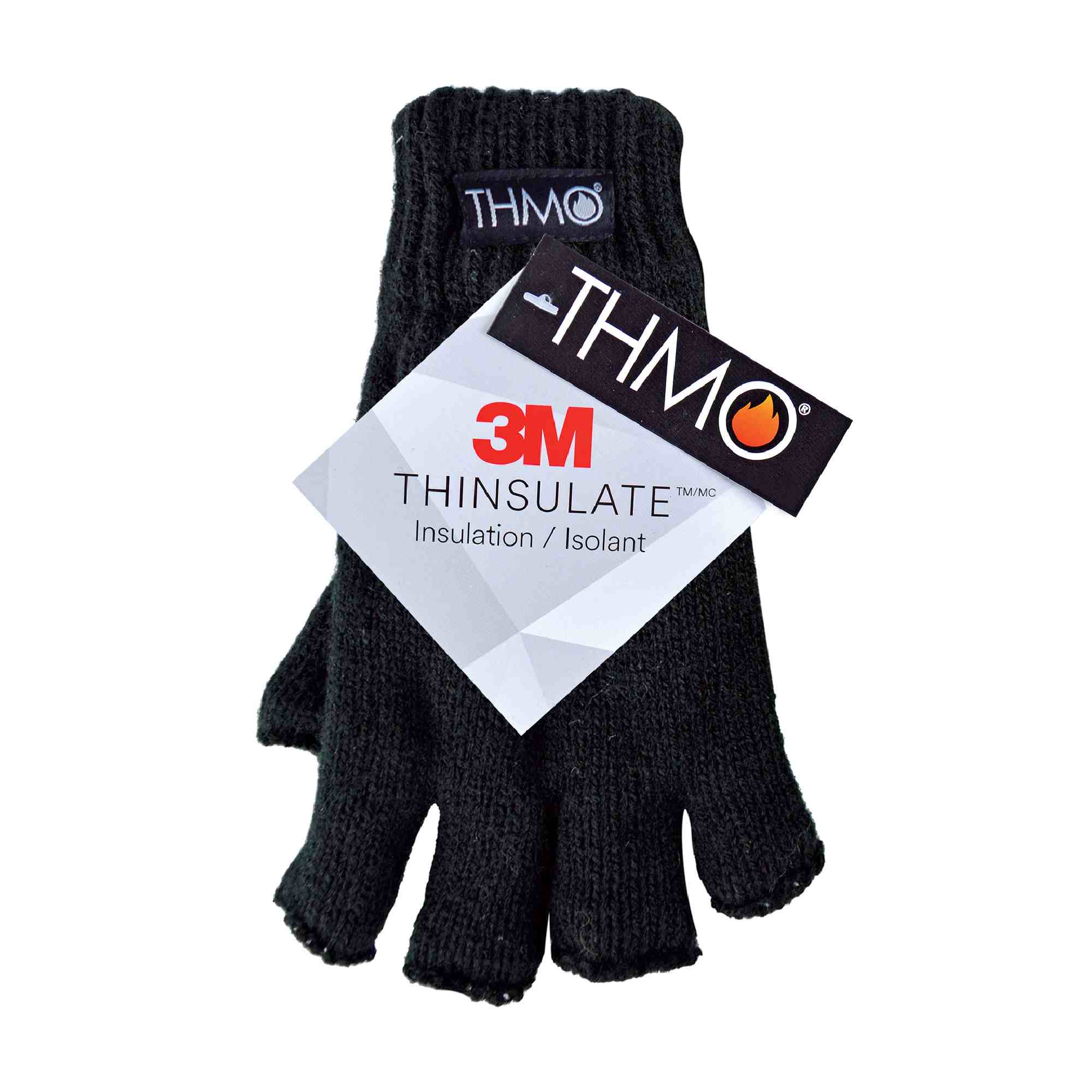 Gloves Fingerless Kids | Thermal Thinsulate Gloves for Winter | THMO - Picture 3 of 6
