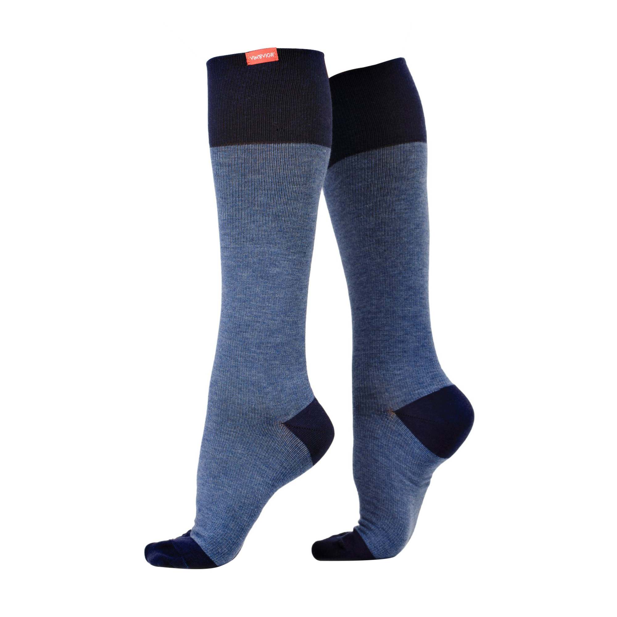 VIM&VIGR - Chaussettes Contention | Coton 15-20 mmhg Chaussettes à prix réduit Compression