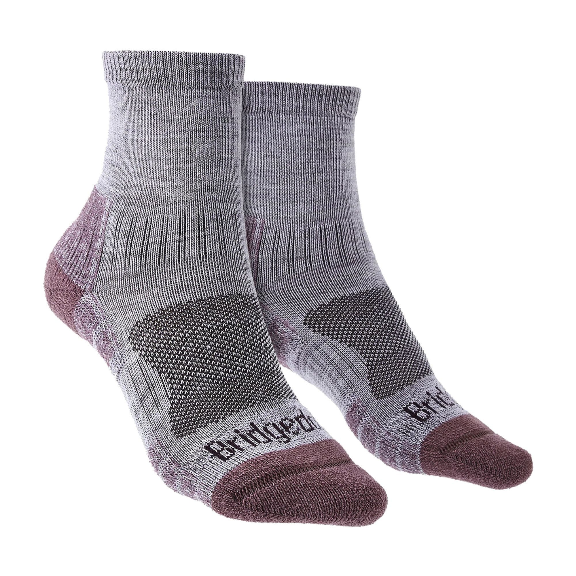 Damen Merino Trail Knöchel Wandersocken von Bridgedale - Wolle Wandersocken