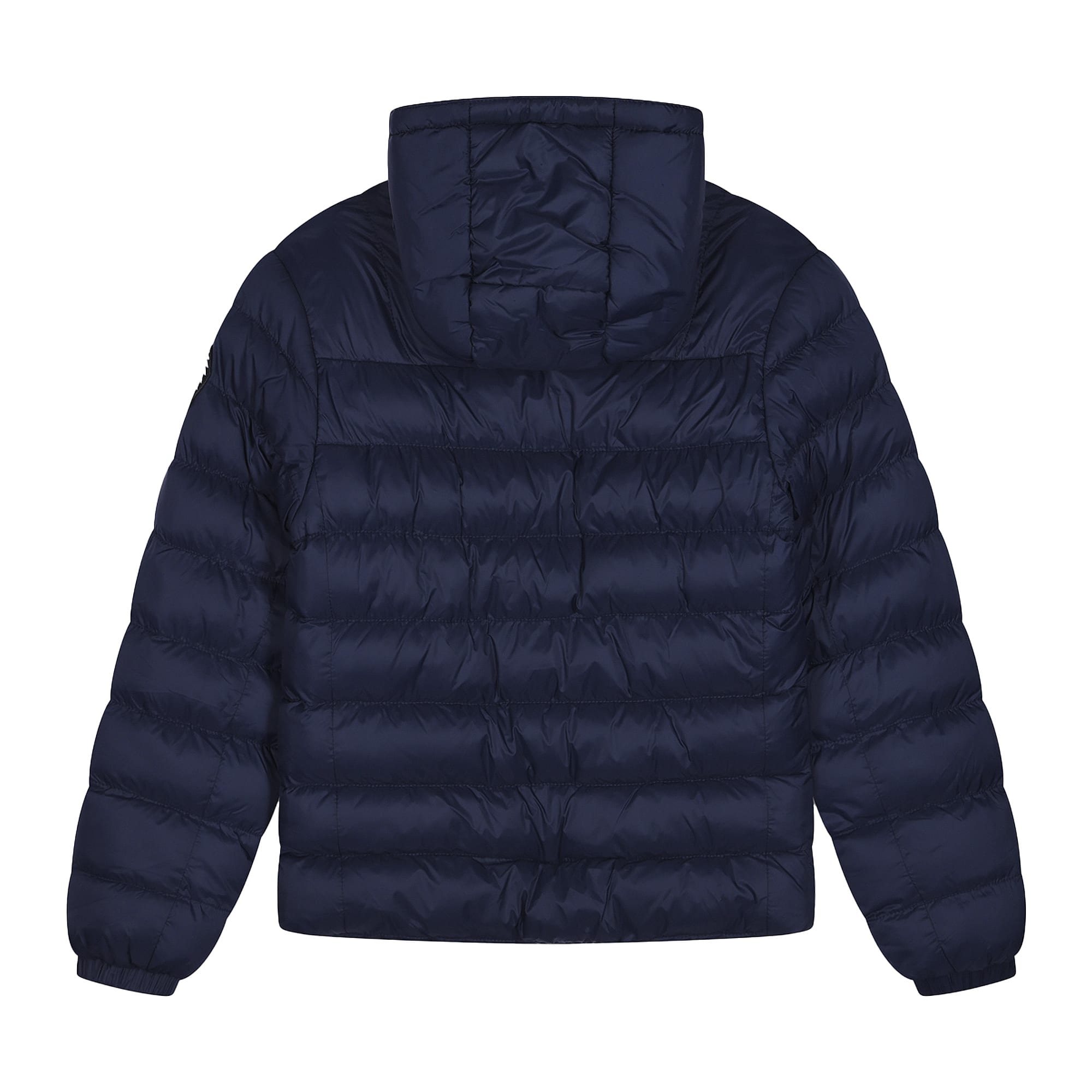 HYPE - Kids Navy Puffer Jacket Hooded Warm Quilted Winter Coat - Produktbild 1