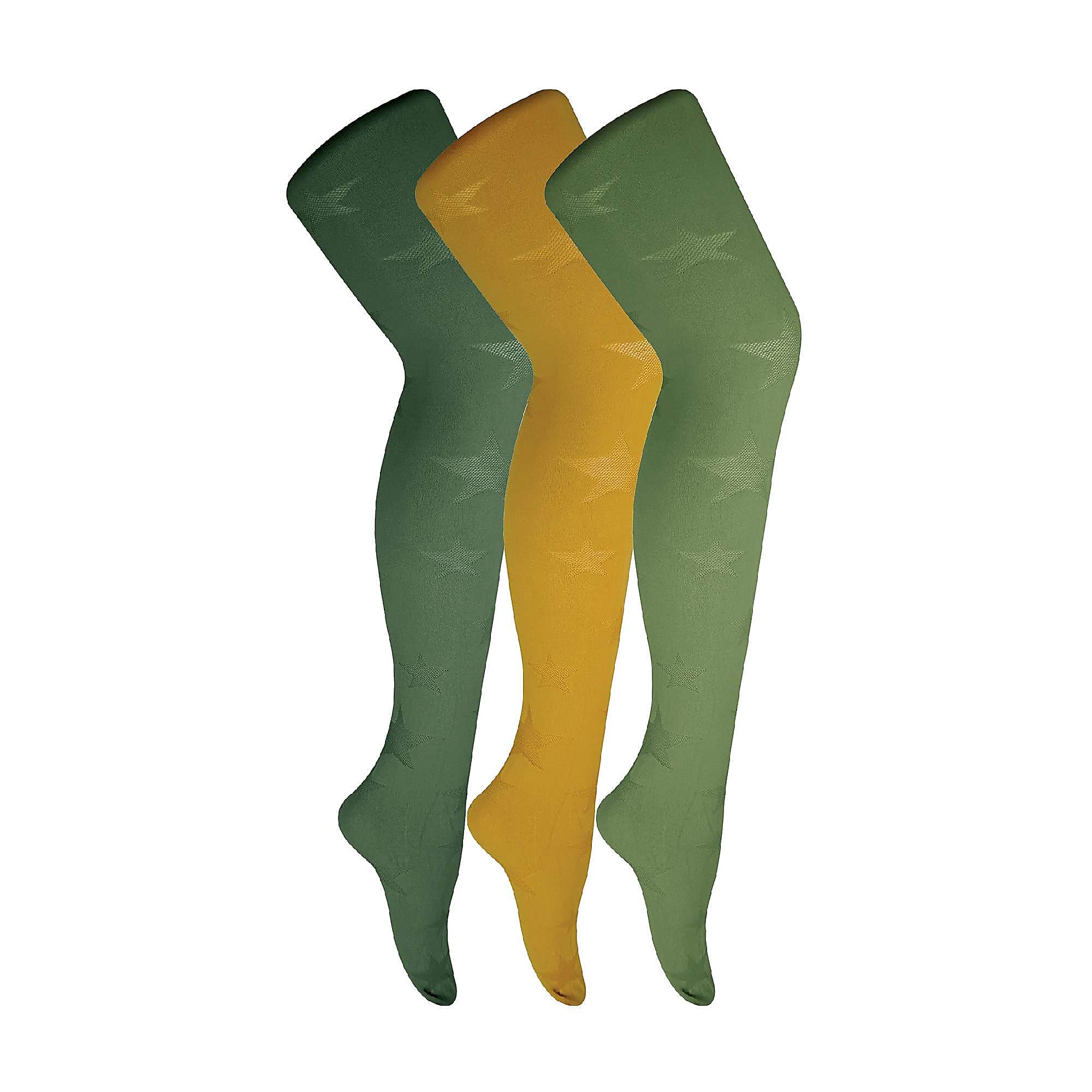 Womens 80 Denier Tights by Sock Snob - 3 Multi Pack Colourful Tights - 第 16/24 張圖片