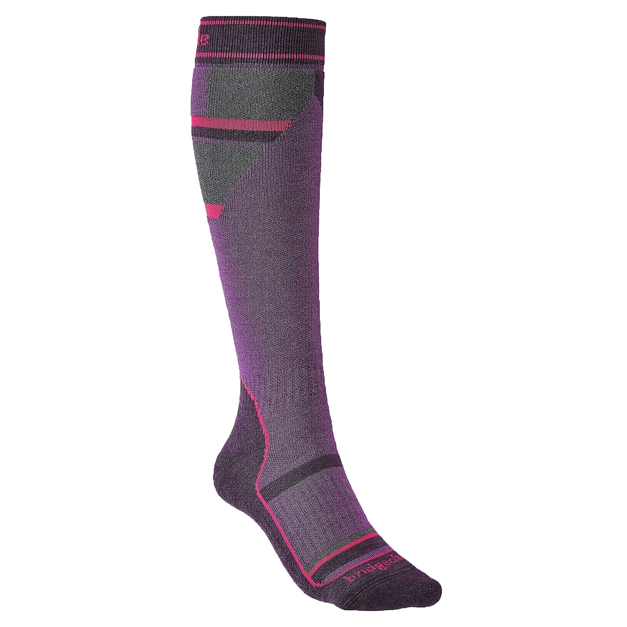 Ski Mountain Junior Racer Over Calf Merino Performance Socks - Picture 9 of 11