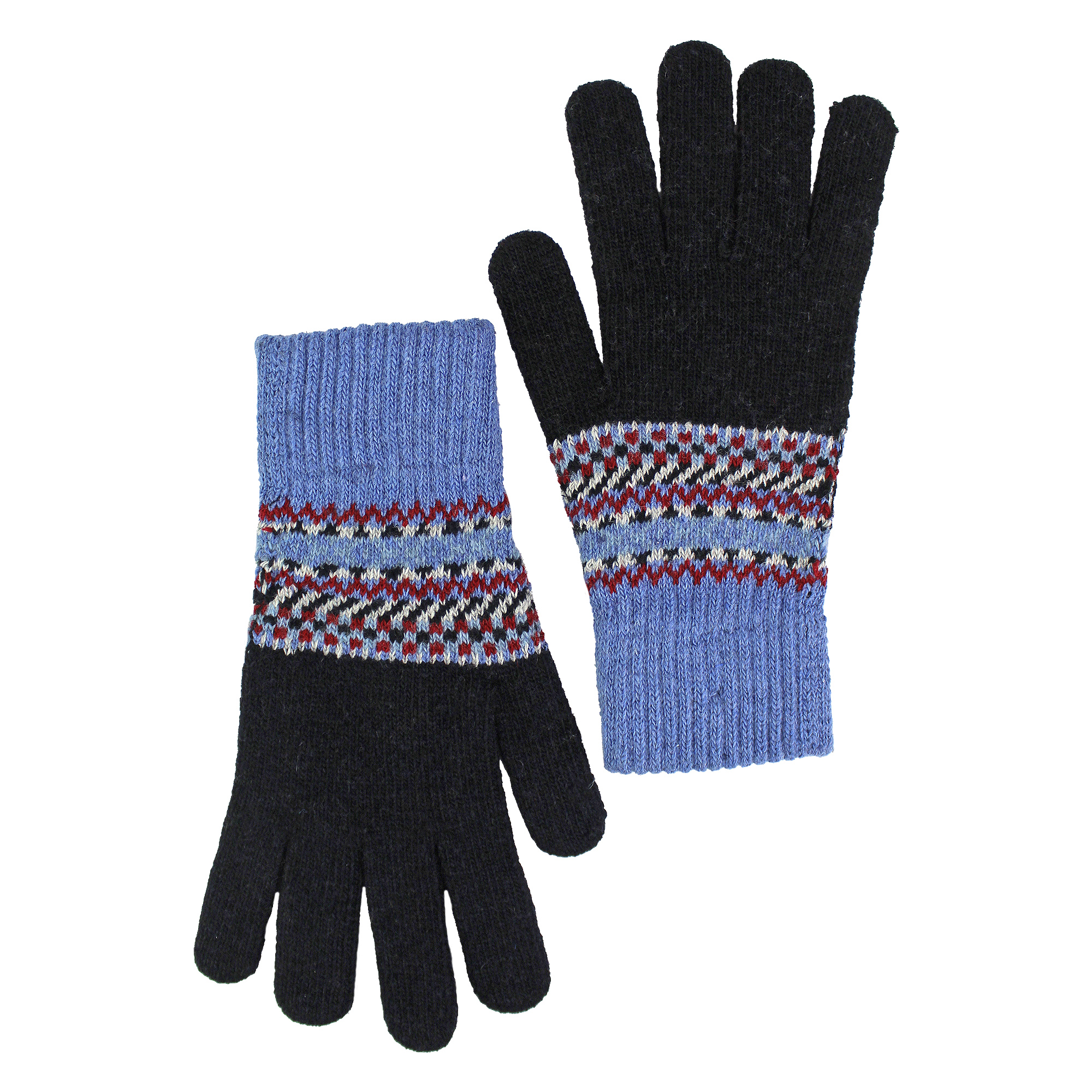 Herren Wollhandschuhe | Winter süße Fairisle Handschuhe für kaltes Wetter - Bild 9 von 9