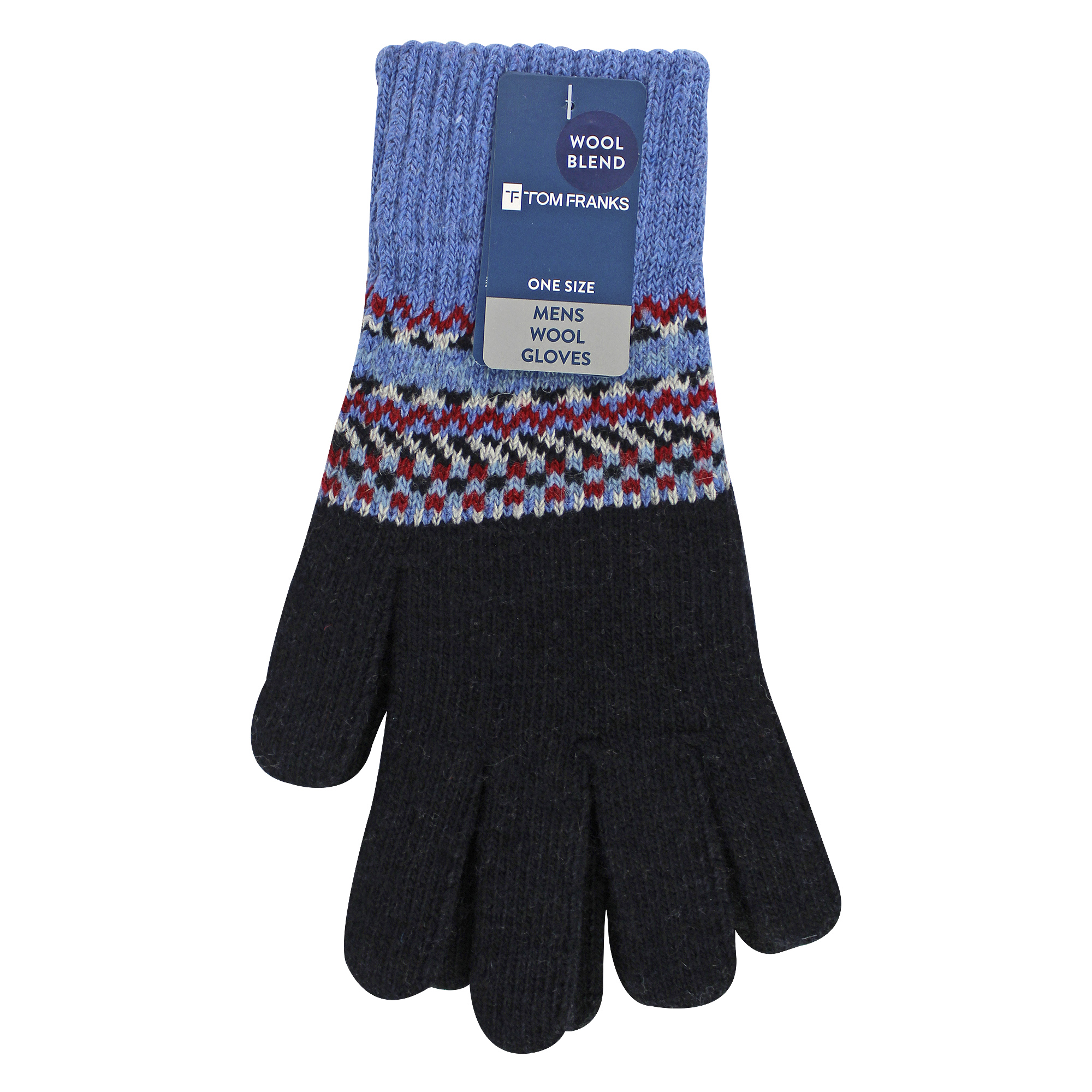 Herren Wollhandschuhe | Winter süße Fairisle Handschuhe für kaltes Wetter - Bild 7 von 9