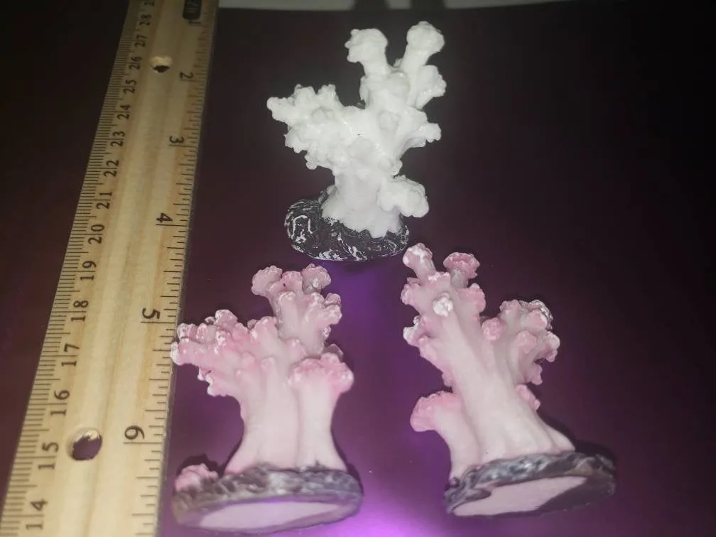 Simulation Corals | Painted or Unpainted