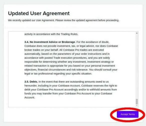 Coinbase Terms | Socratic Solutions Kratom