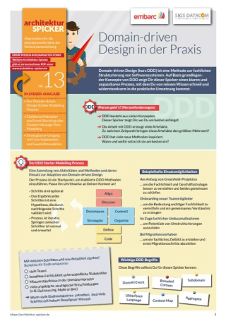Domain-driven design in practice (Architecture Cheat Sheet No. 13)
