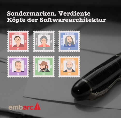 A Software Architecture Who's Who in Stamps