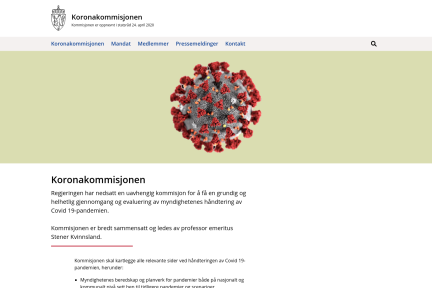 Utvalg - Nettsteder for regjeringen.no