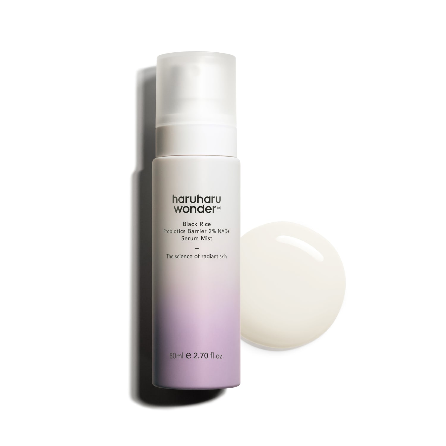 haruharu wonder Black Rice Probiotics 2% NAD+ Serum Mist 80ml