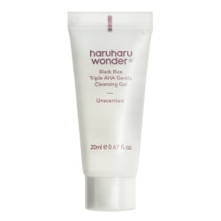 [Mini] haruharu wonder Black Rice Triple AHA Gentle Cleansing Gel (20ml)