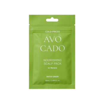 Rated Green Cold Press Avocado Nourishing Scalp Pack w/ Banana 50 ml
