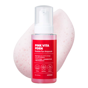 Omitted Pink Vita PDRN Bubble-Tox Ampoule