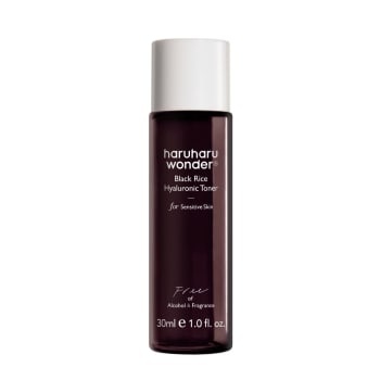 [Mini] haruharu wonder Black Rice Hyaluronic Toner Free of Alcohol Fragrance (30ml)
