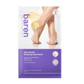 BAREN Shea Butter Sleeping Heel Patch (6P)