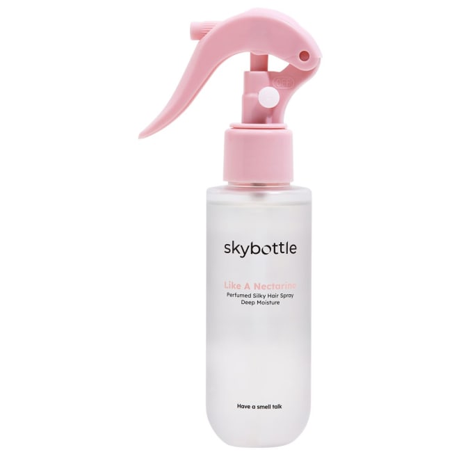 SKYBOTTLE DEEP MOISTURE PERFUMED SILKY HAIR SPRAY LIKE A NECTARINE  100ML