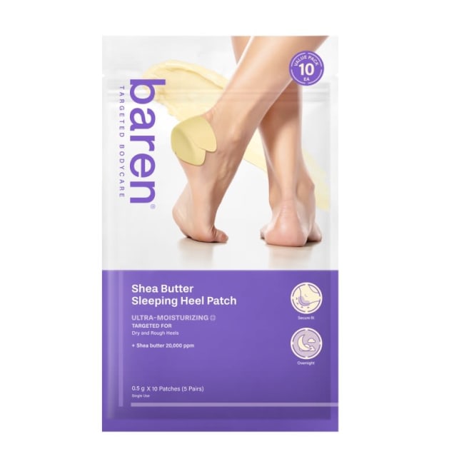 BAREN Shea Butter Sleeping Heel Patch (10P)