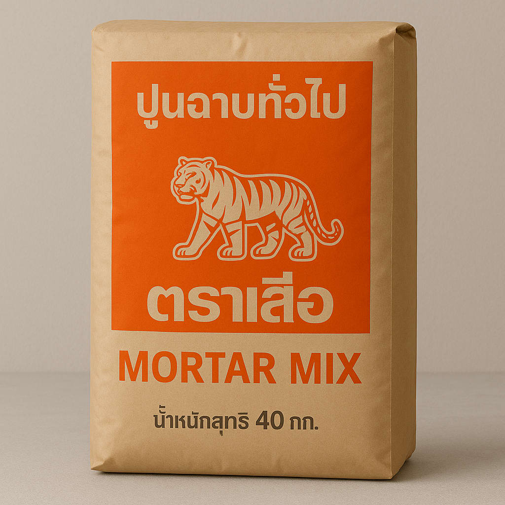 ปูนฉาบทั่วไป ตราเสือ