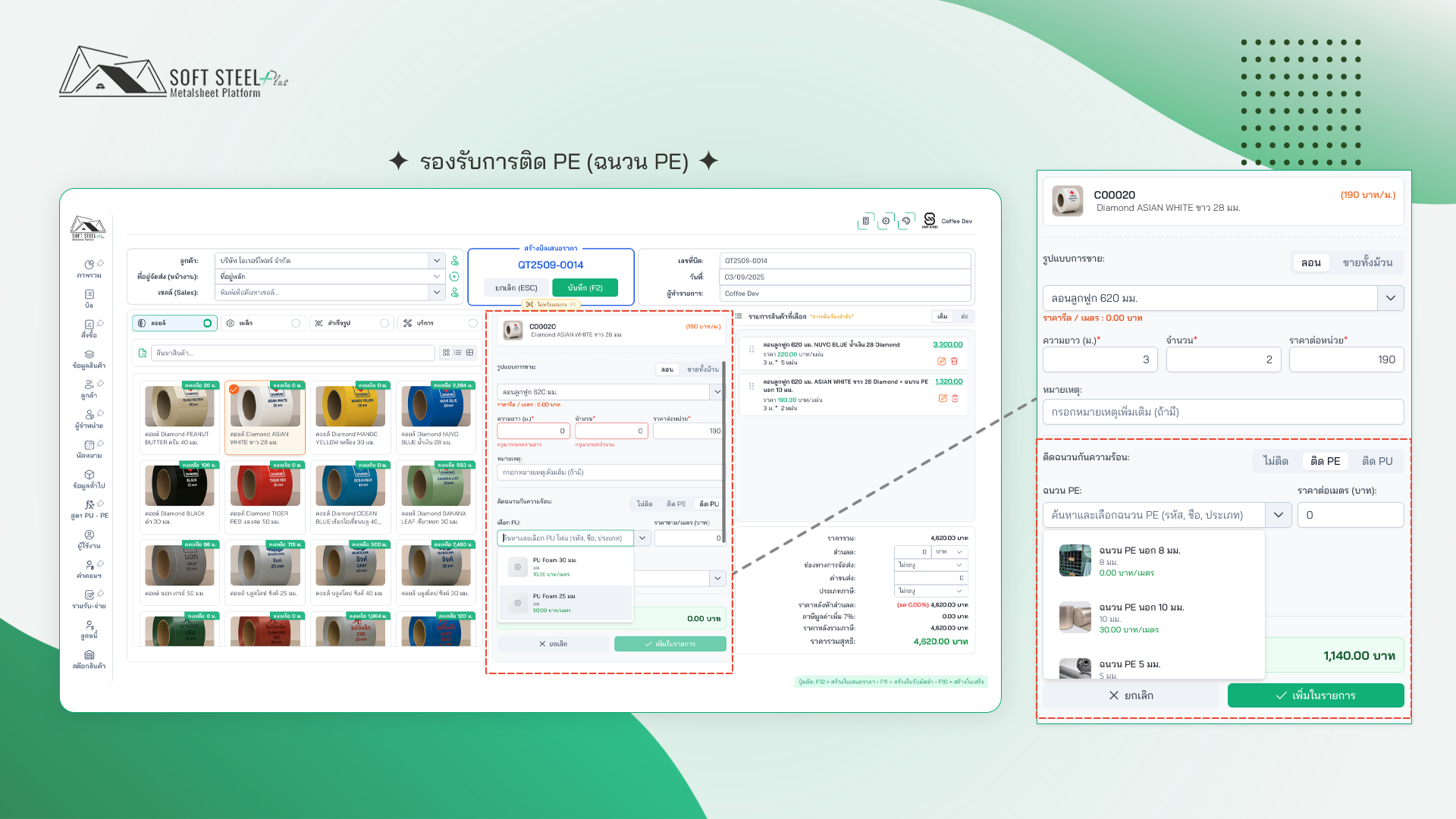ภาพจำลอง ติด PE