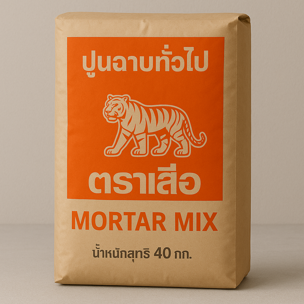 ปูนฉาบทั่วไป ตราเสือ