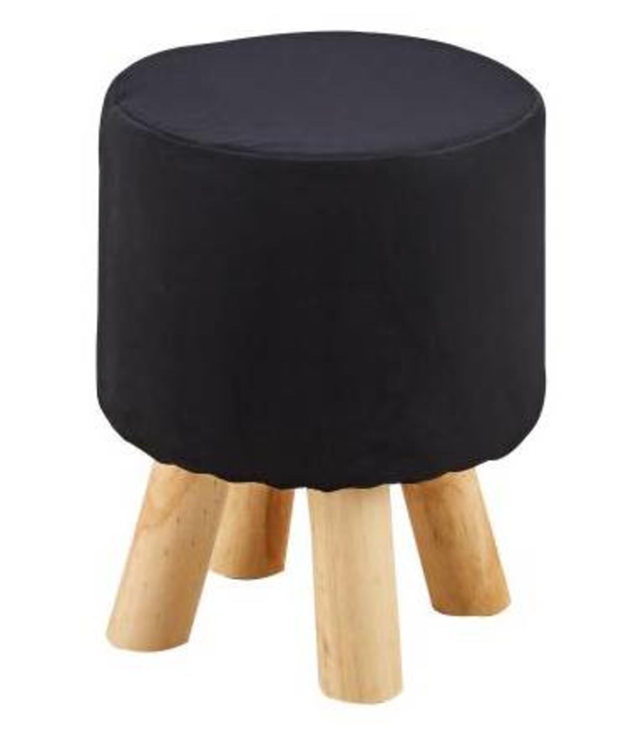 PUFA VELVET CZARNA