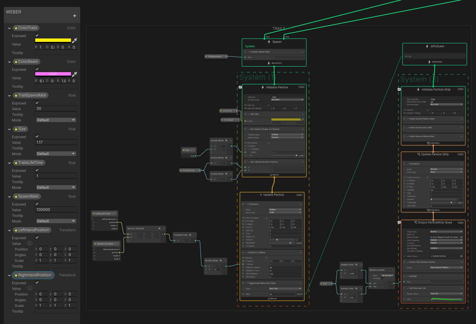 unity visual effects graph