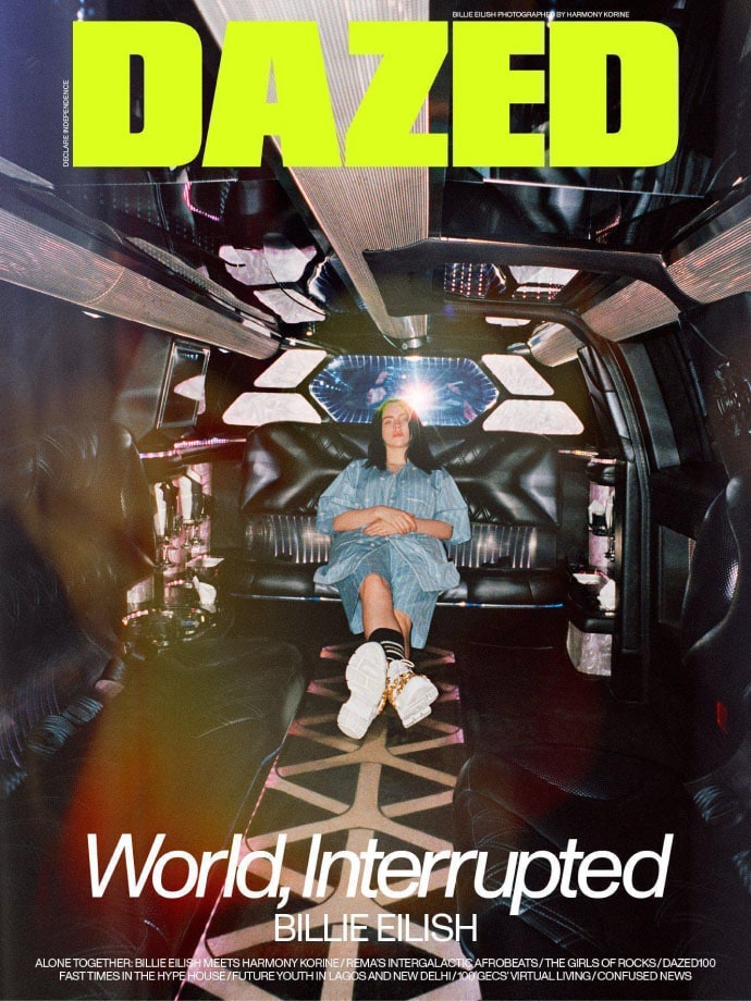 dazed magazine cover