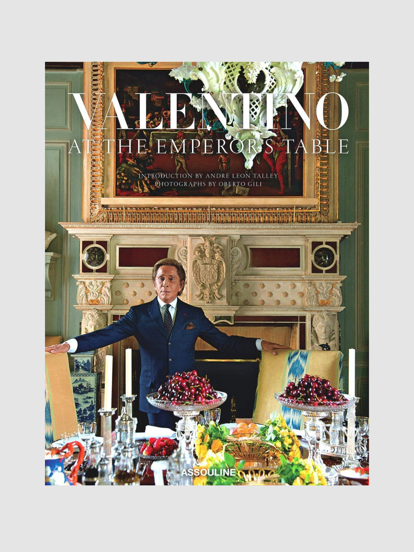 The cover of a book.