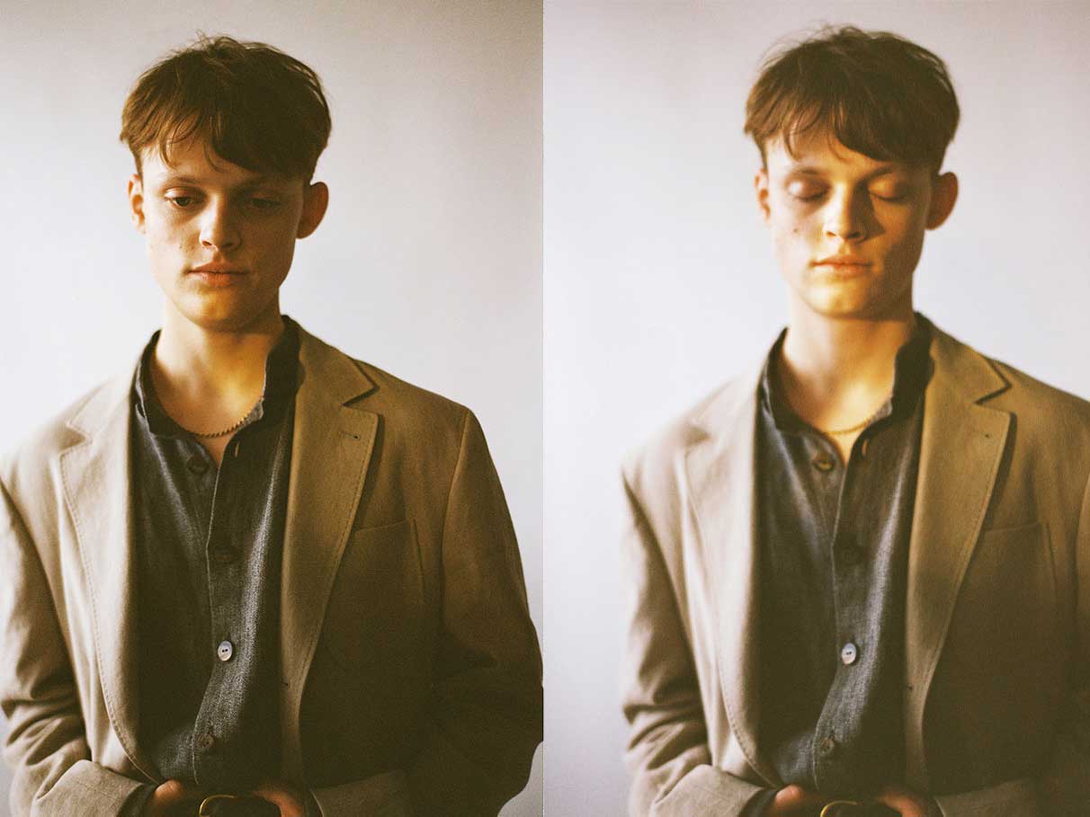 two portrait images next to each other