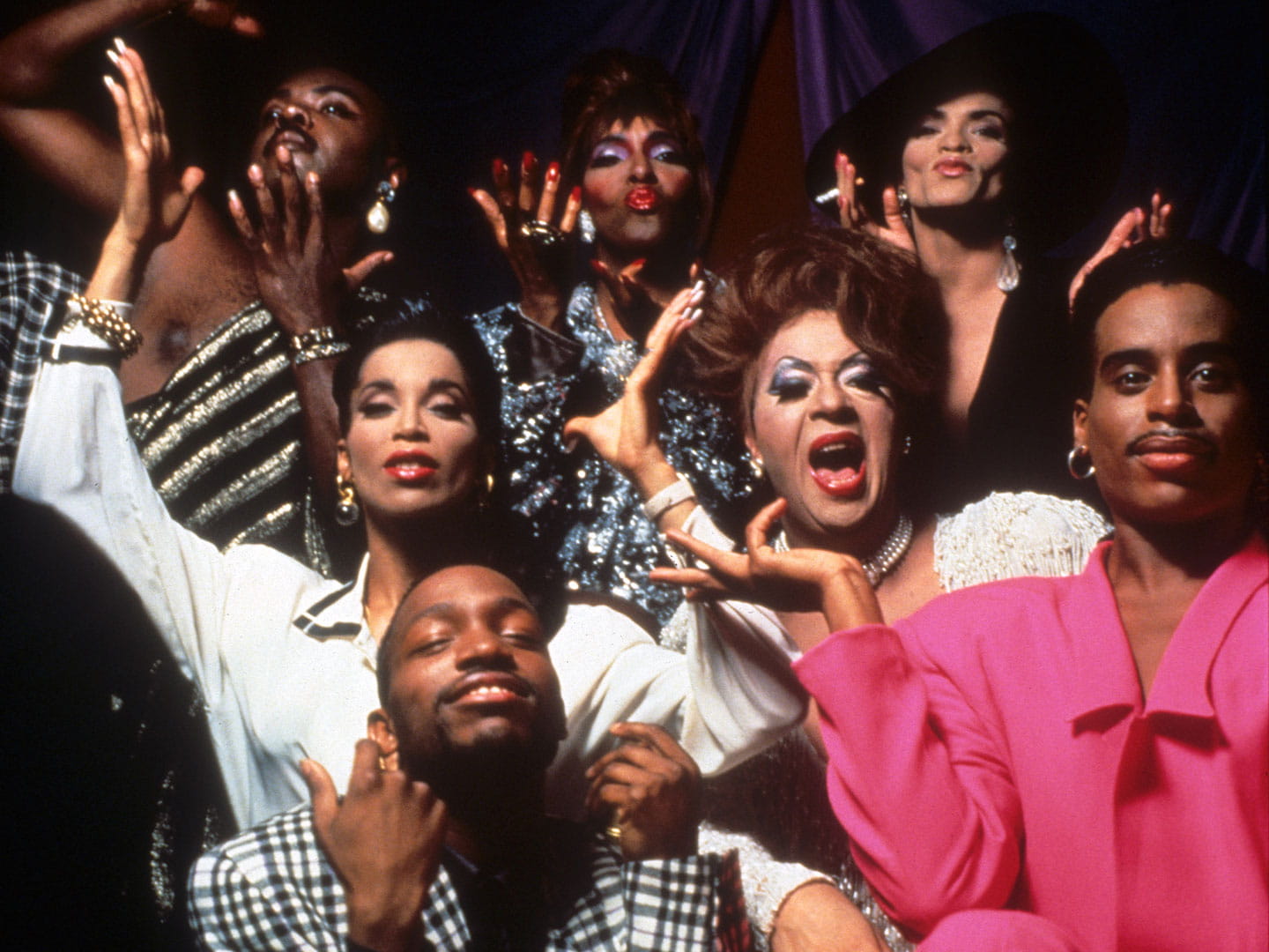 A group of people celebrating.
