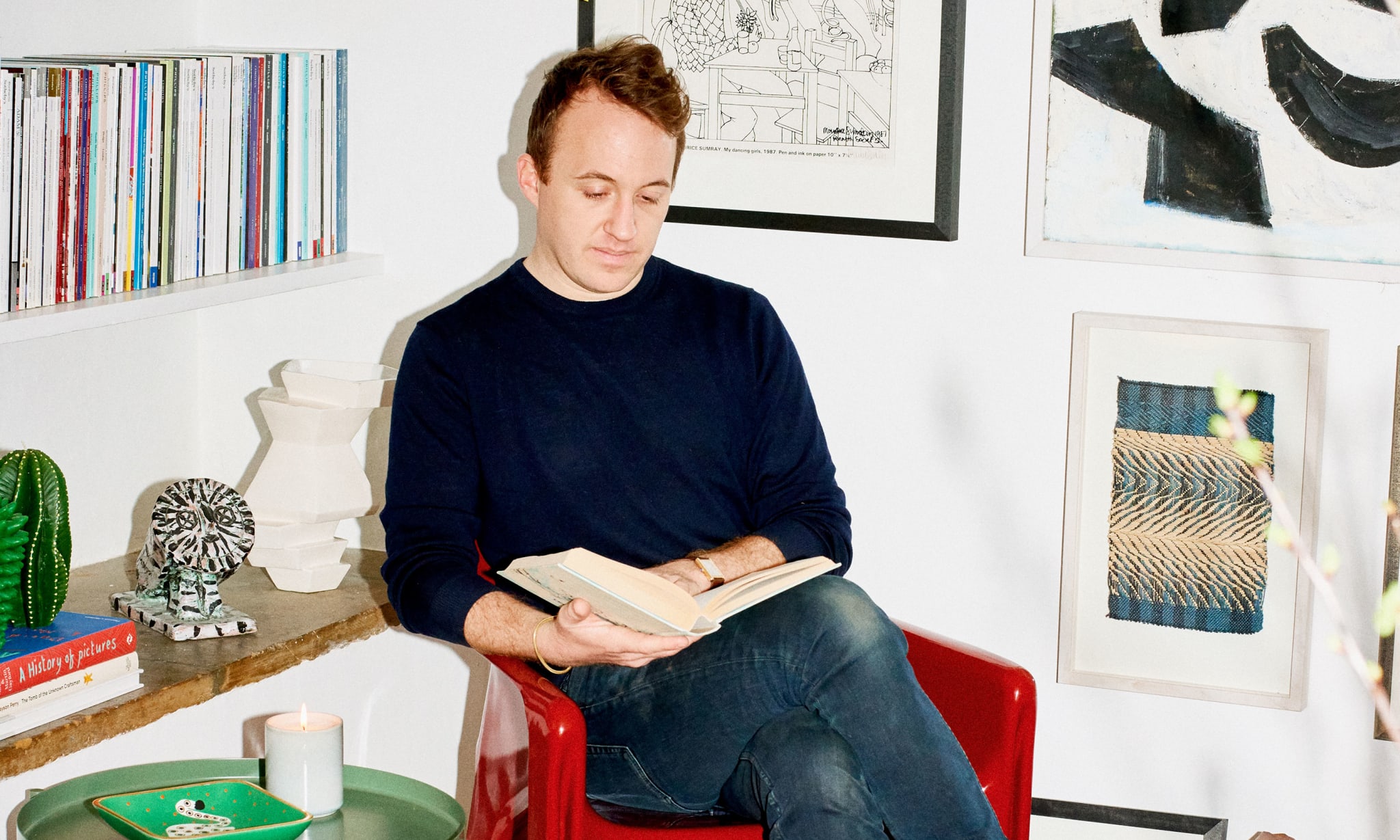 House Notes Inside the home of an expert art collector