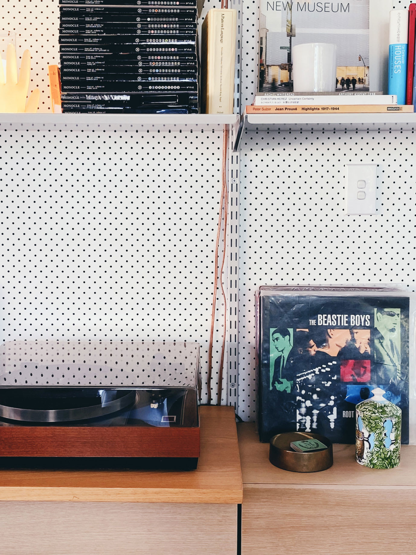 The interior of an architect's studio.