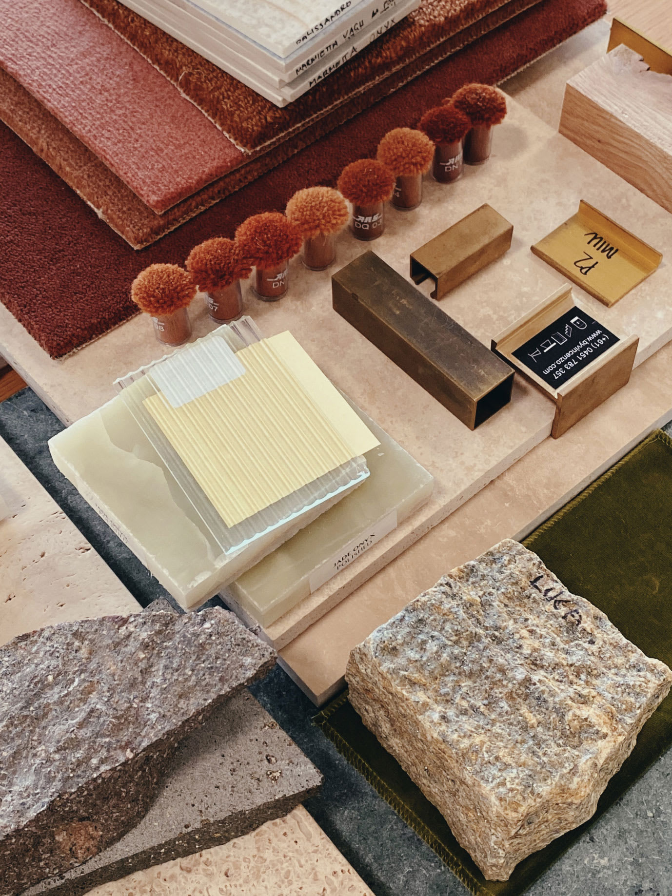 The interior of an architect's studio.