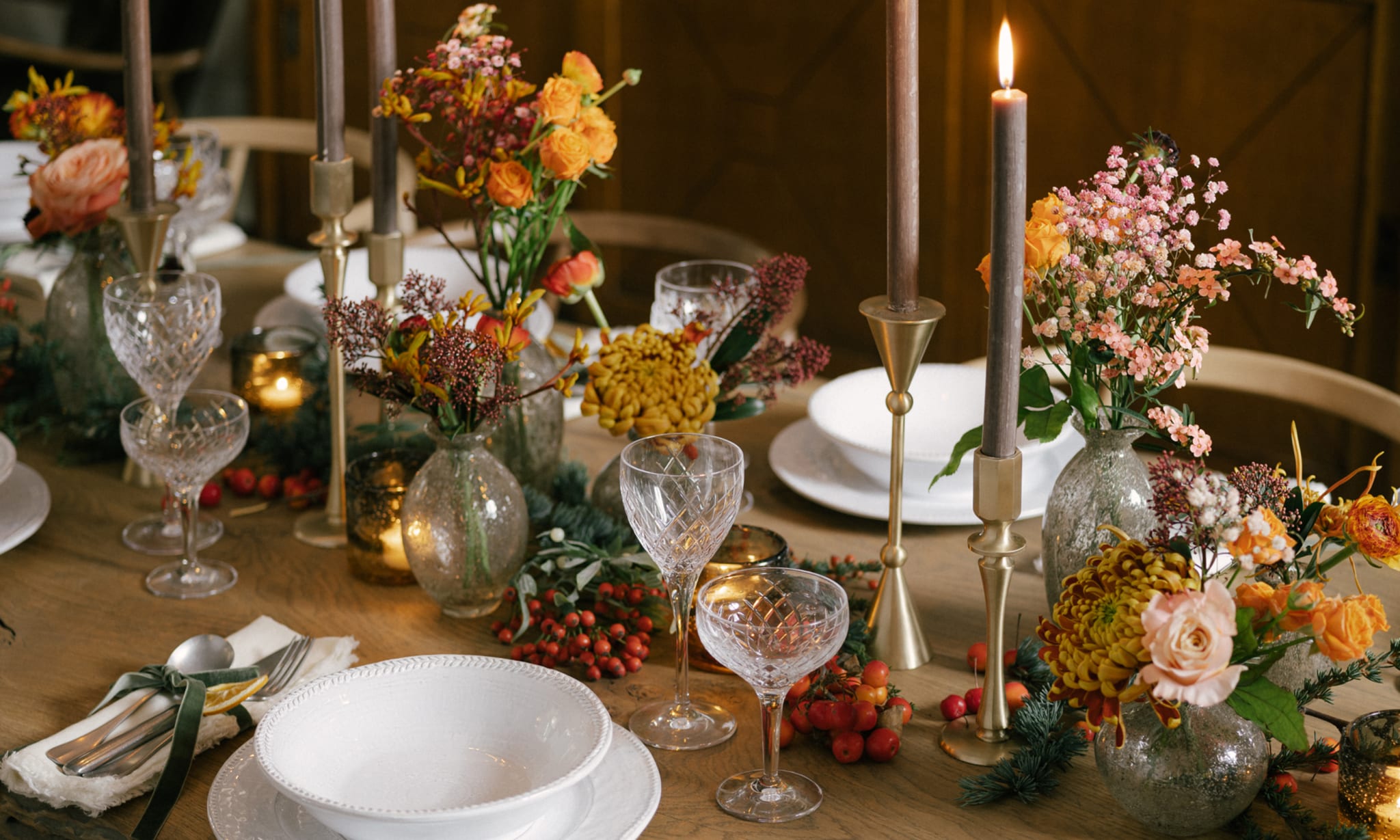 Nikki Tibbles’ fivestep guide to festive tablescaping