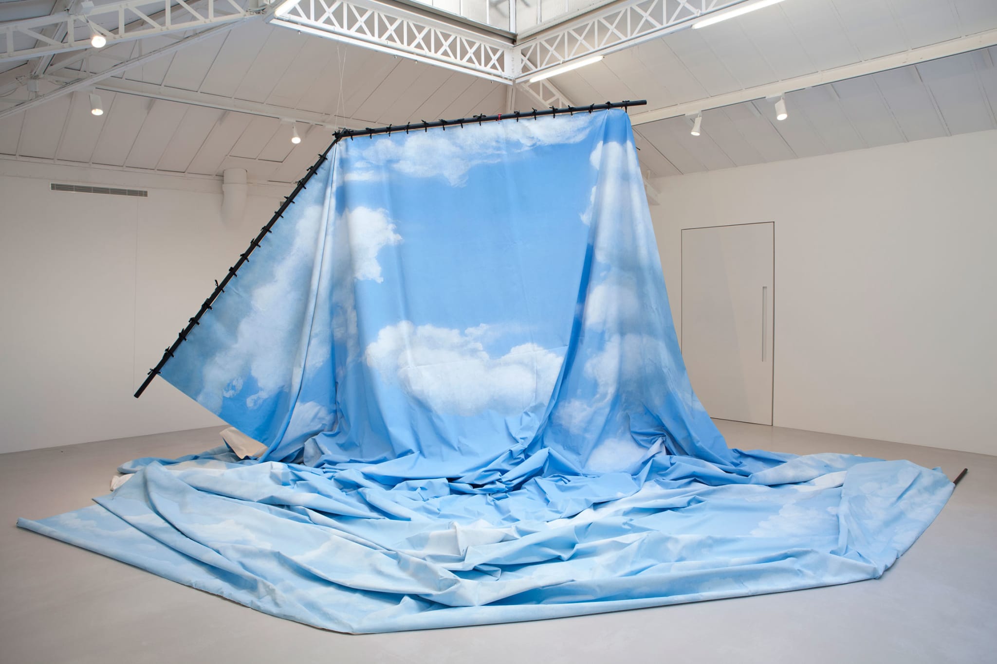 The artwork All Around Fades To A Heavy Sound by Latifa Echakhch.