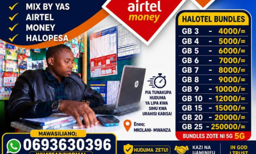 PATA LAINI ZA UWAKALA NA LIPA NAMBA MITANDAO