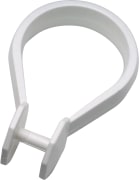 DRAPERI-RINGAR ARROW SAFIR VITA