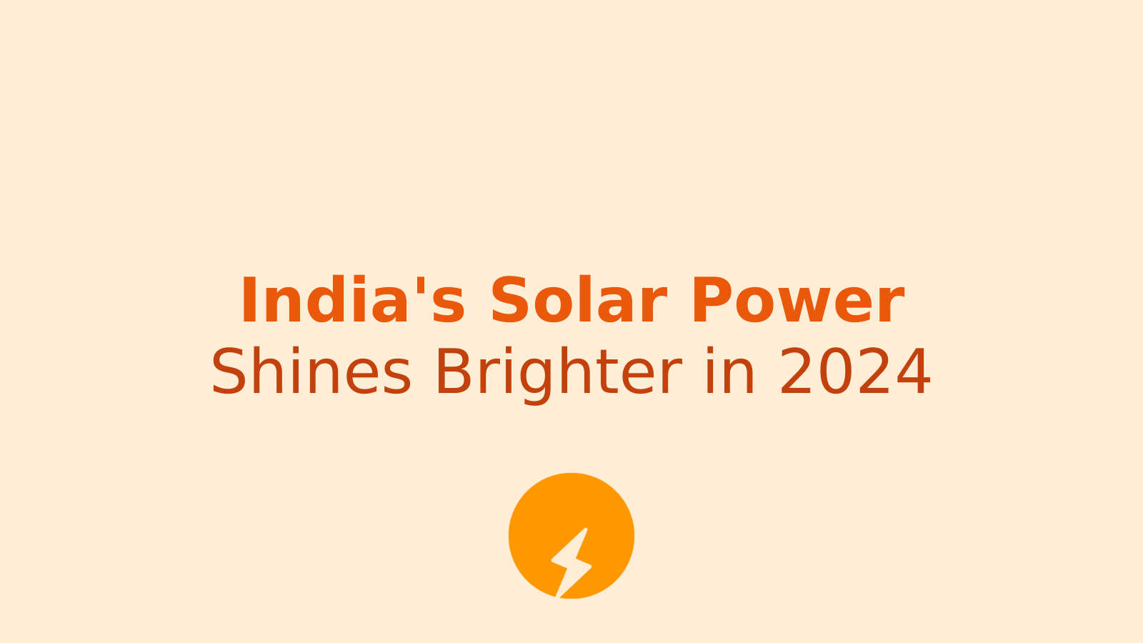 India's Solar Power Shakeup: A Surprising Twist in 2024