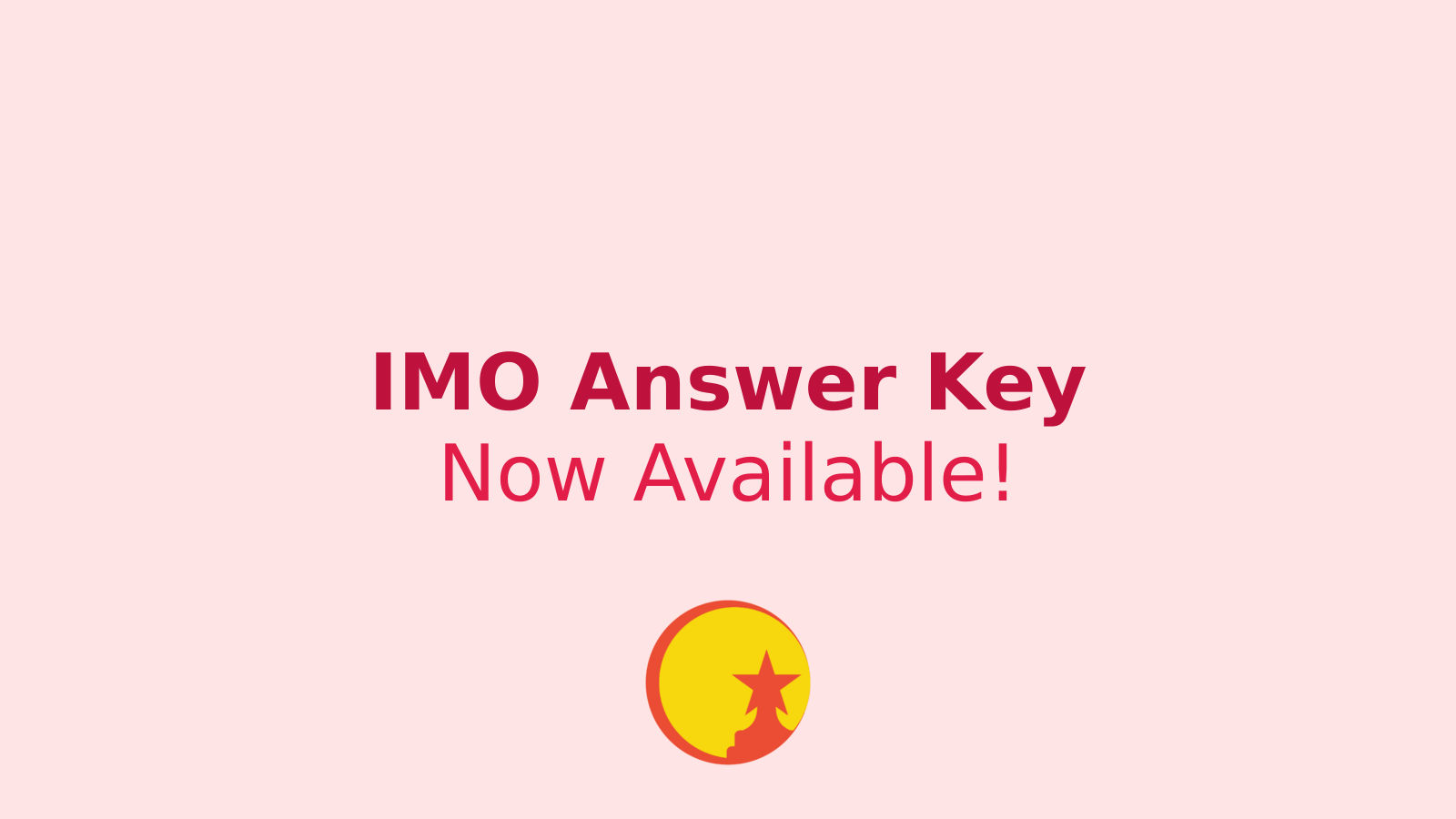 Unlock Your Math Potential: IMO Answer Key 2024-25 Now Available!