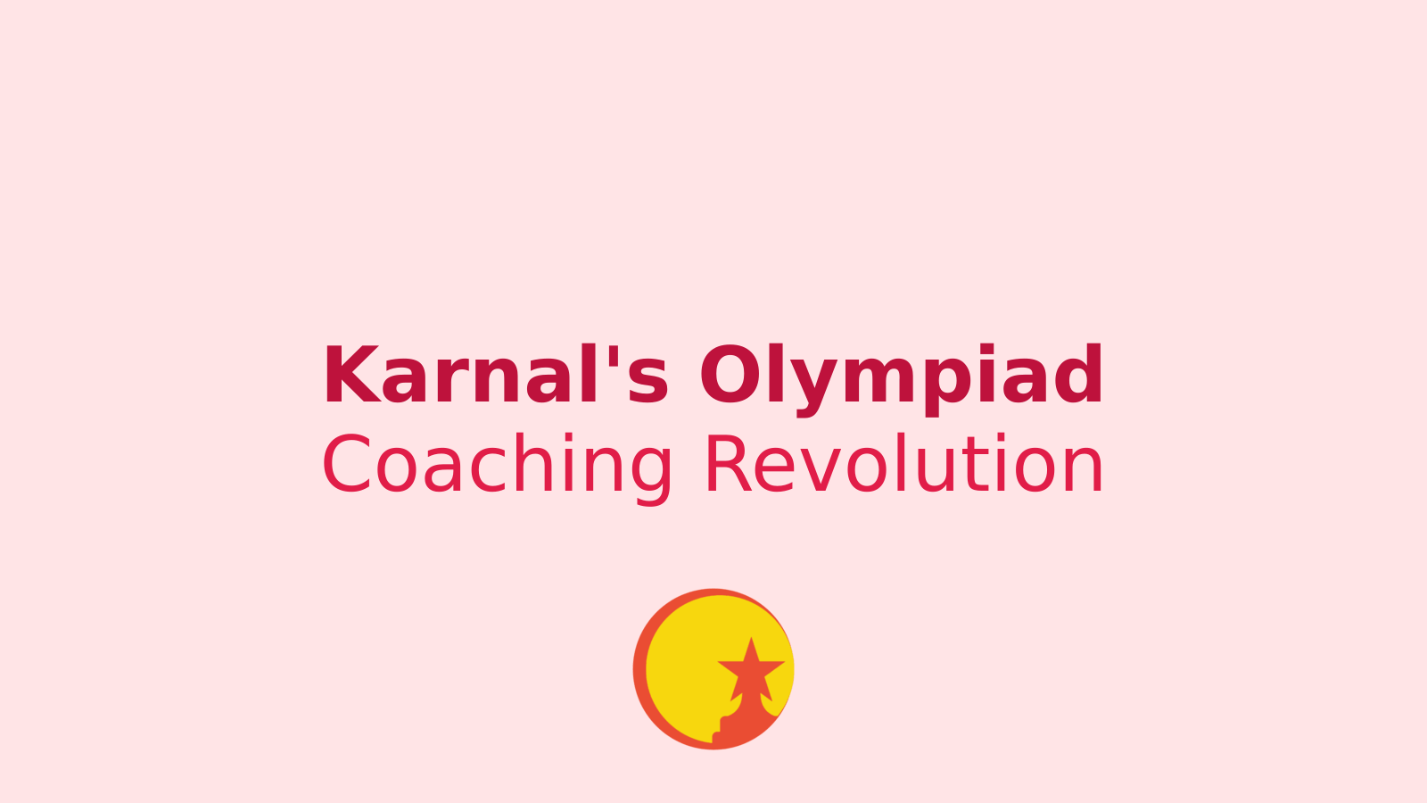 Karnal's Game-Changing Move: Free Olympiad Coaching for Government School Students