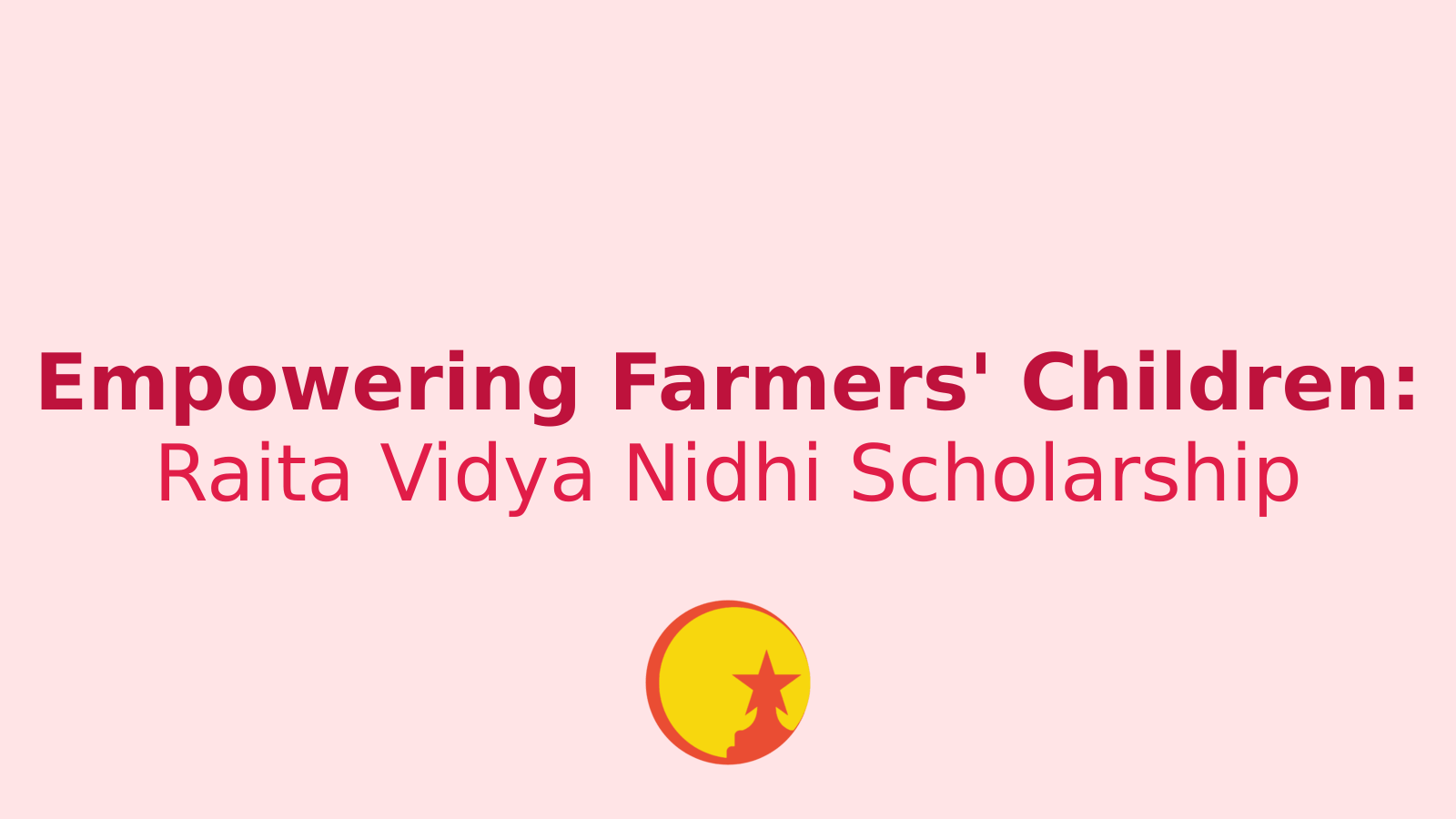 Raita Vidya Nidhi Scholarship 2024-25: Empowering Farmers' Children in Karnataka
