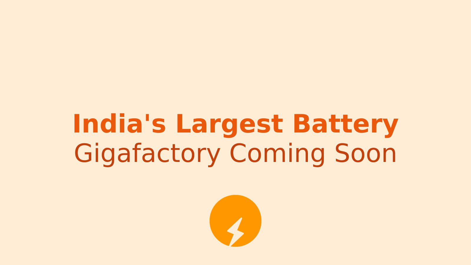 India's Largest Battery Gigafactory: Rs 8,175 Crore Investment in Andhra Pradesh