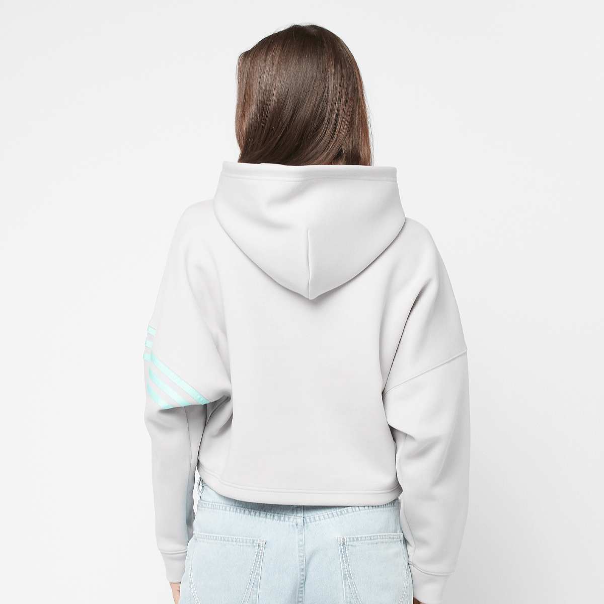 adidas Originals Hoodie Neuclassics Women Hoodies & Sweaters grijs Maat XS Kleding