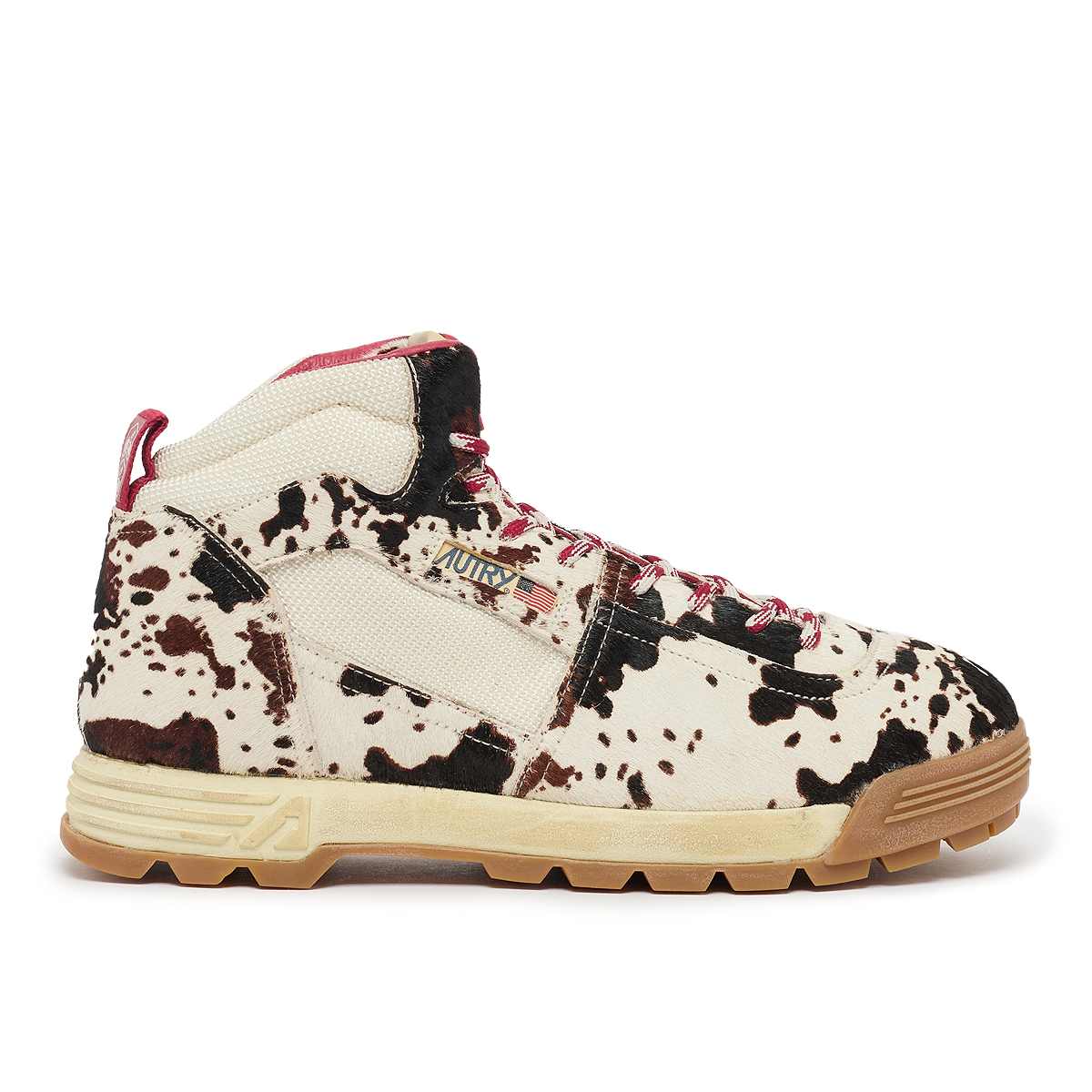 Autry Malga Mid Leather Cow Print — foto 2