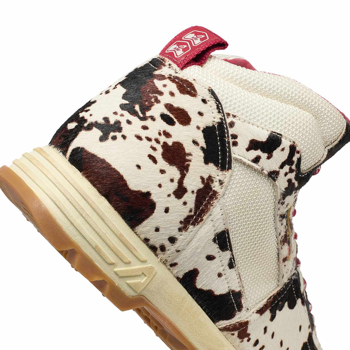 Autry Malga Mid Leather Cow Print — foto 7