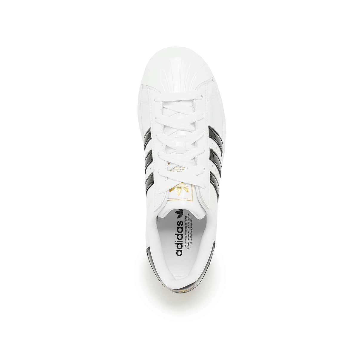 adidas Superstar II Cloud White Core Black Gold Metallic (Women's) — foto 4